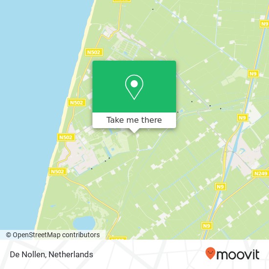 De Nollen map