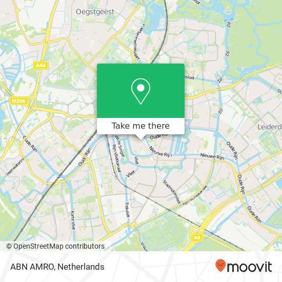 ABN AMRO, Breestraat 81 Karte