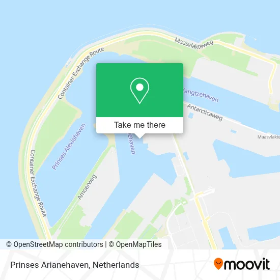 Prinses Arianehaven map