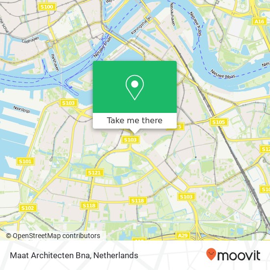 Maat Architecten Bna, Strevelsweg map