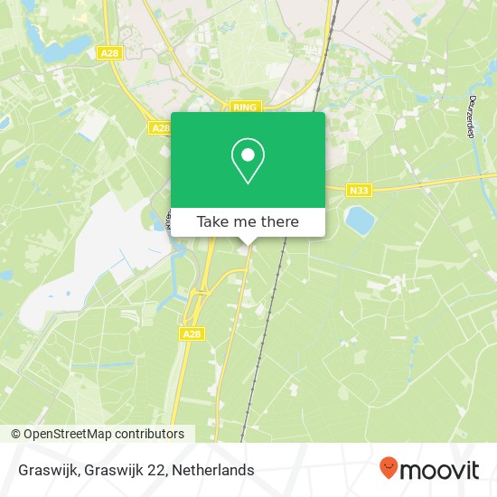 Graswijk, Graswijk 22 Karte