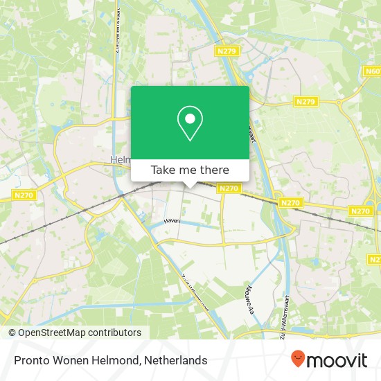 Pronto Wonen Helmond, Engelseweg 152 map