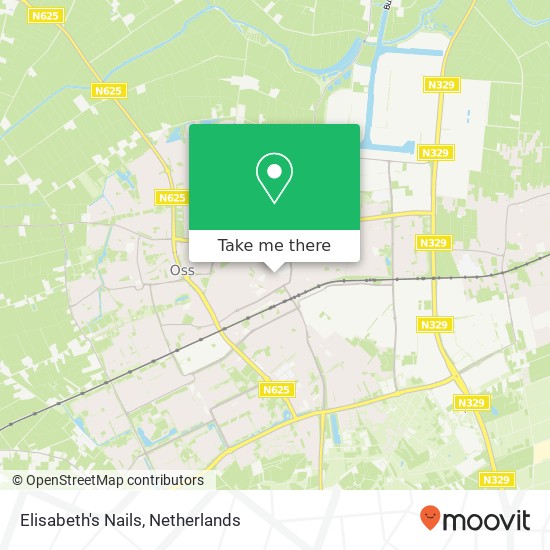 Elisabeth's Nails, Molenstraat 39K map