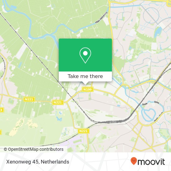 Xenonweg 45, Xenonweg 45, 3812 SZ Amersfoort, Nederland map