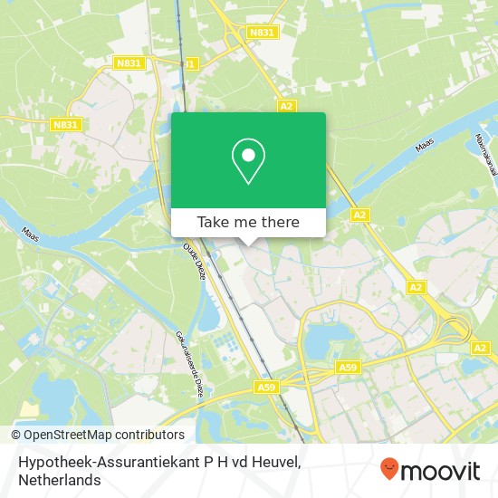 Hypotheek-Assurantiekant P H vd Heuvel, Florijnstraat 50 map