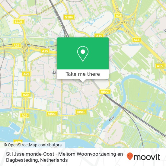 St IJsselmonde-Oost - Meliom Woonvoorziening en Dagbesteding, Kruidentuin 9 map