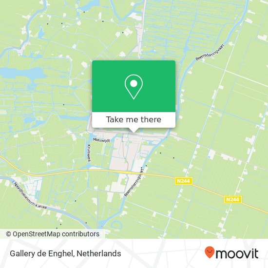 Gallery de Enghel map