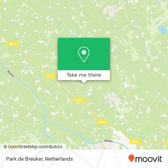 Park de Breuker map