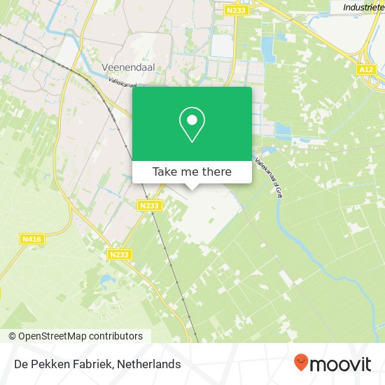 De Pekken Fabriek map