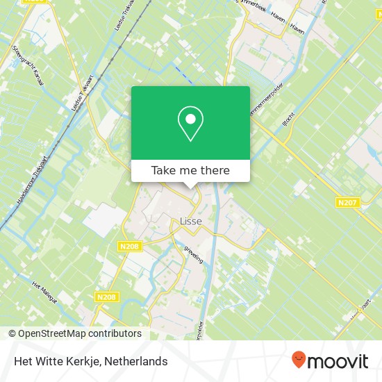 Het Witte Kerkje, Prinsessestraat 1 map