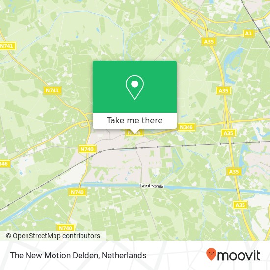 The New Motion Delden Karte