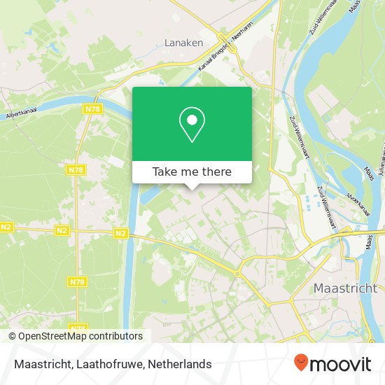 Maastricht, Laathofruwe map
