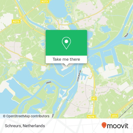 Schreurs, Maasdijk 1 Karte