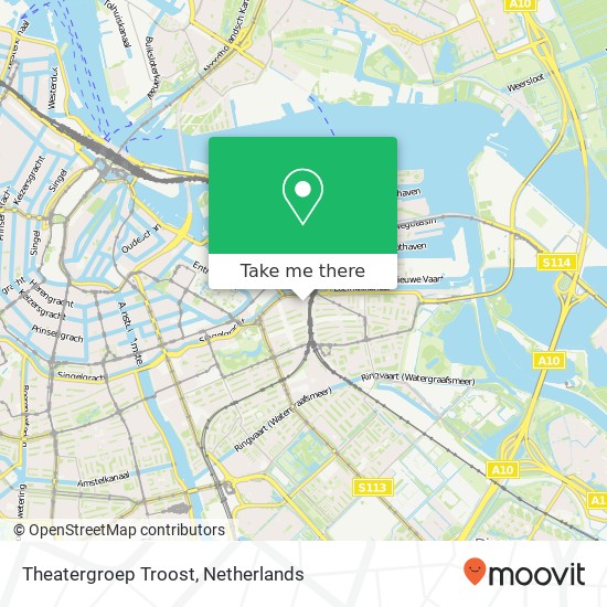 Theatergroep Troost map