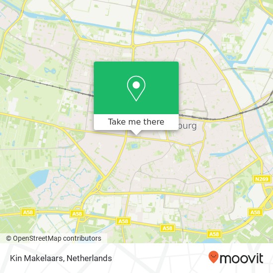 Kin Makelaars, Bredaseweg 219-01 map
