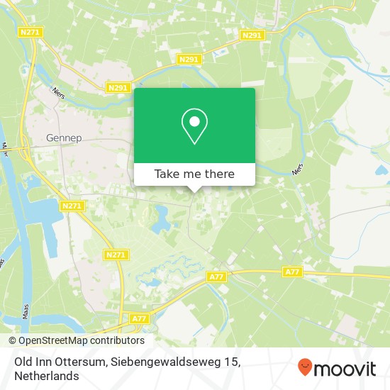 Old Inn Ottersum, Siebengewaldseweg 15 Karte