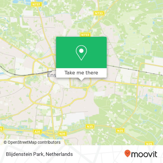 Blijdenstein Park, Espoortstraat map