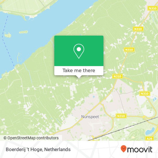 Boerderij 't Hoge, 't Hoge map