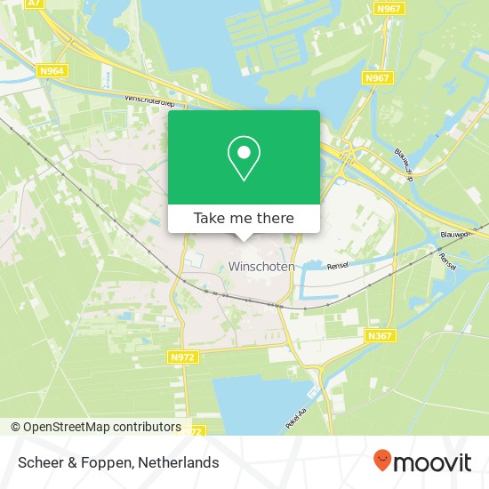 Scheer & Foppen, Langestraat 85 map