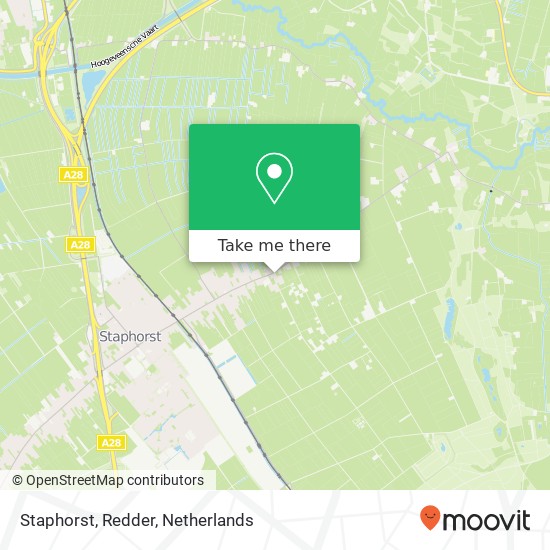 Staphorst, Redder map