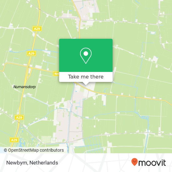 Newbym, Edisonstraat 4 Karte