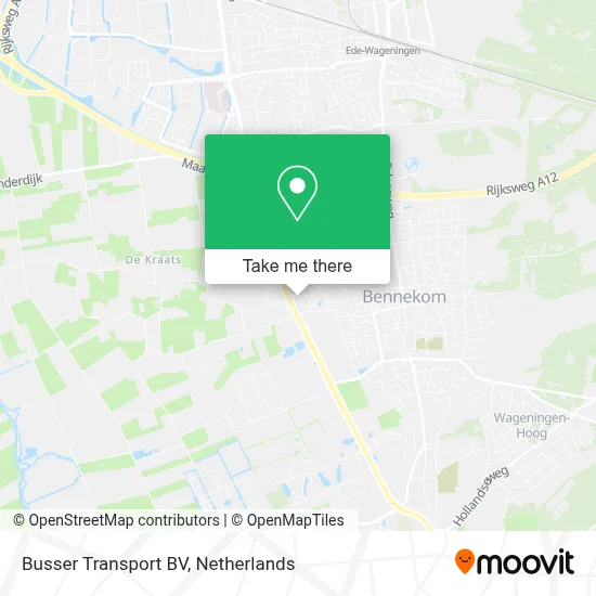 Busser Transport BV map