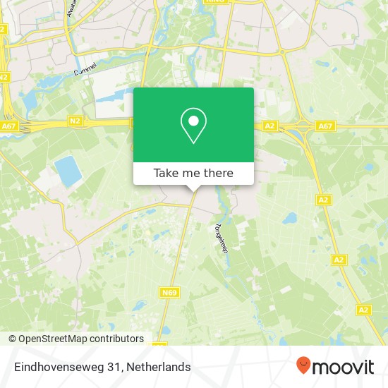 Eindhovenseweg 31, 5582 HN Aalst map