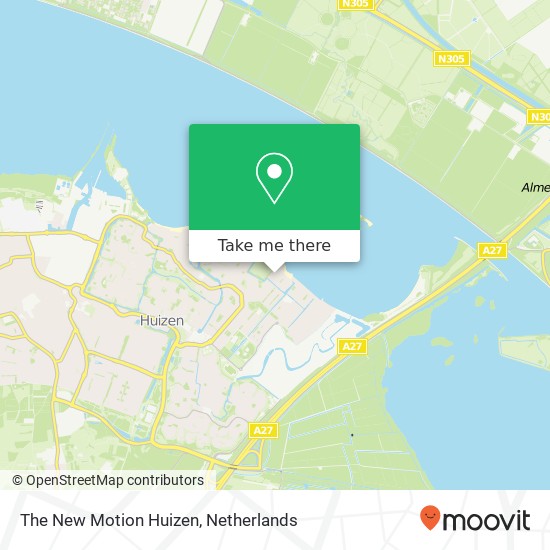The New Motion Huizen map
