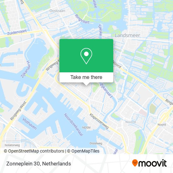 Zonneplein 30 map