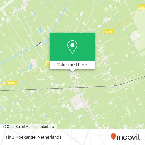 TinQ Koekange, Prinsesseweg 41 map