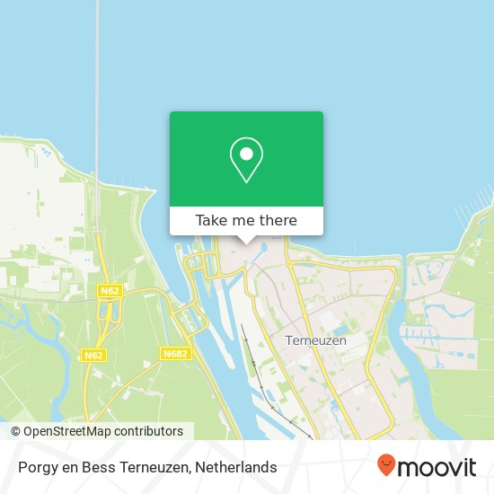 Porgy en Bess Terneuzen, Noordstraat 52 Karte