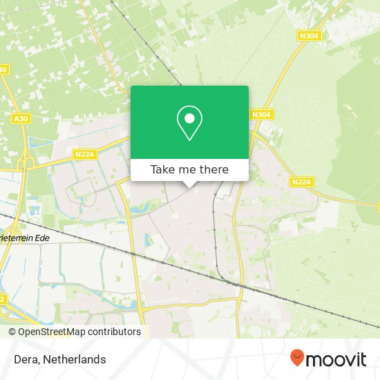 Dera, Veenderweg 119 map