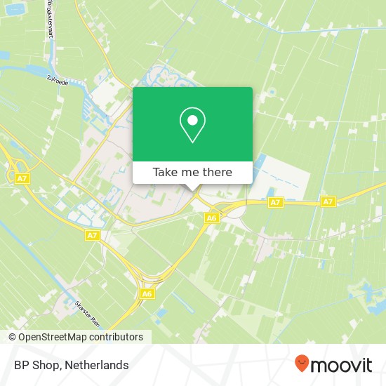 BP Shop, Geert Knolweg 64 map