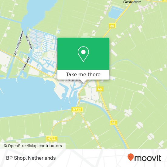 BP Shop, Zeedijk 1 map