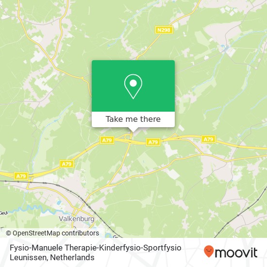 Fysio-Manuele Therapie-Kinderfysio-Sportfysio Leunissen, Parallelweg Zuid map