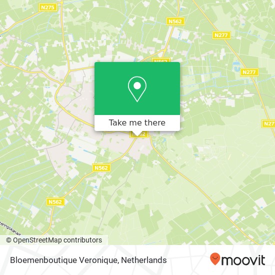 Bloemenboutique Veronique, Kaupmanshof 24 map