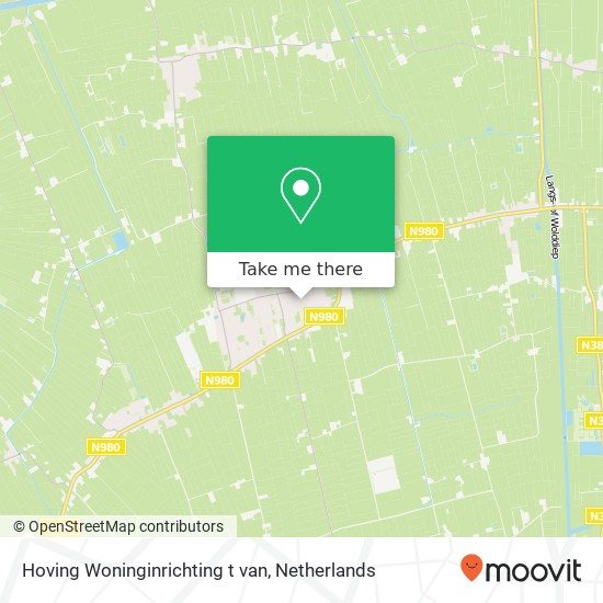 Hoving Woninginrichting t van, Hoflaan 18 map