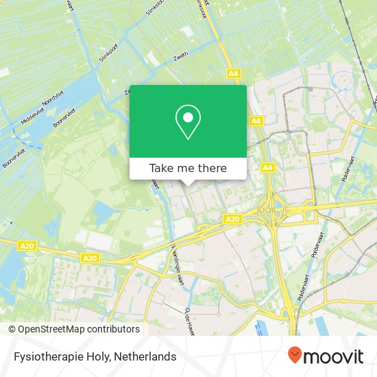Fysiotherapie Holy, Louise de Colignylaan 7 map