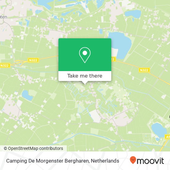 Camping De Morgenster Bergharen map