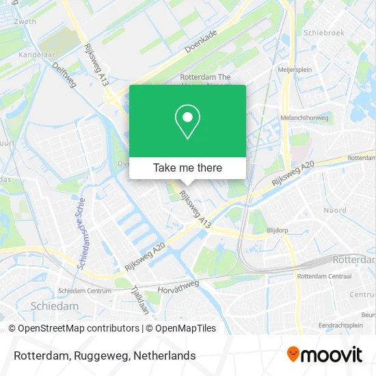 Rotterdam, Ruggeweg map