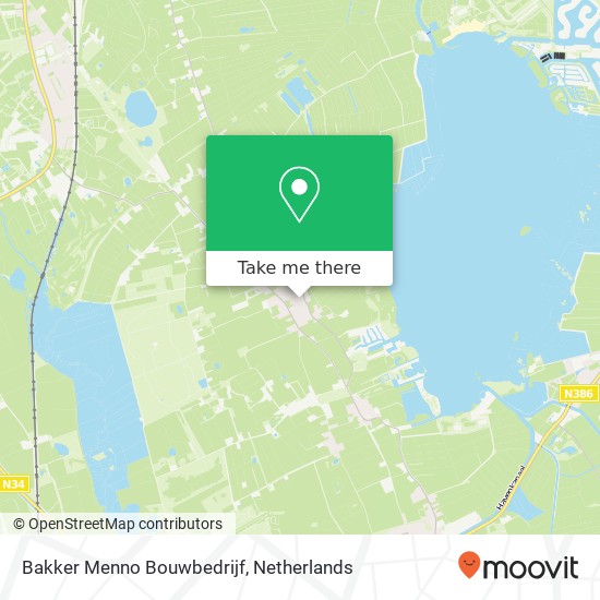 Bakker Menno Bouwbedrijf map