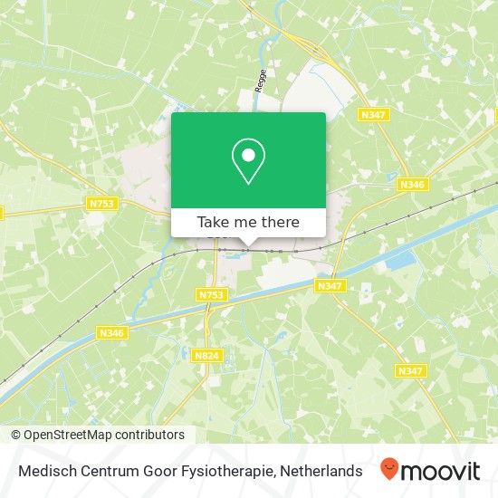 Medisch Centrum Goor Fysiotherapie, Irisstraat 2 map