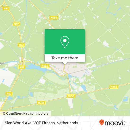 Slen World Axel VOF Fitness, Noordstraat 62 map