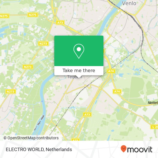 ELECTRO WORLD, Kerkstraat 27 map
