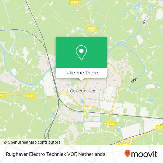 Ruighaver Electro Techniek VOF, Kerkstraat 30 Karte