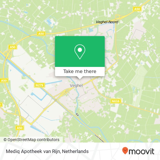 Mediq Apotheek van Rijn map