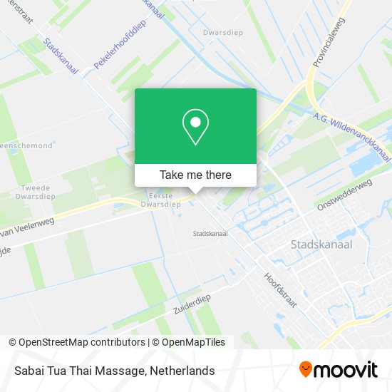 Sabai Tua Thai Massage map