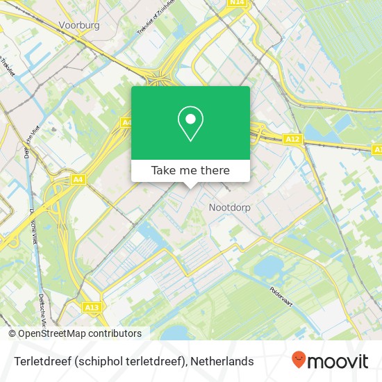 Terletdreef (schiphol terletdreef), 2631 MP Nootdorp Karte