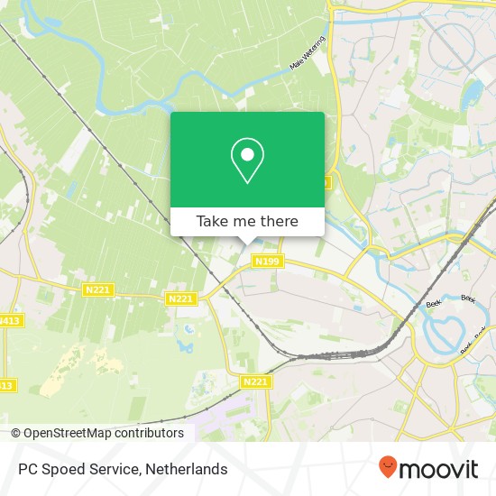 PC Spoed Service, Xenonweg 13 map
