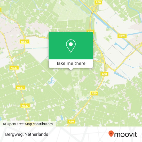 Bergweg, 5482 Schijndel map